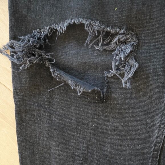 Abercrombie & Fitch Jeans Size 30/10S‎ Dark Wash The 90s Baggy Low Rise Y2K - Picture 7 of 8